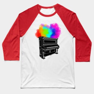 Piano Baseball T-Shirt